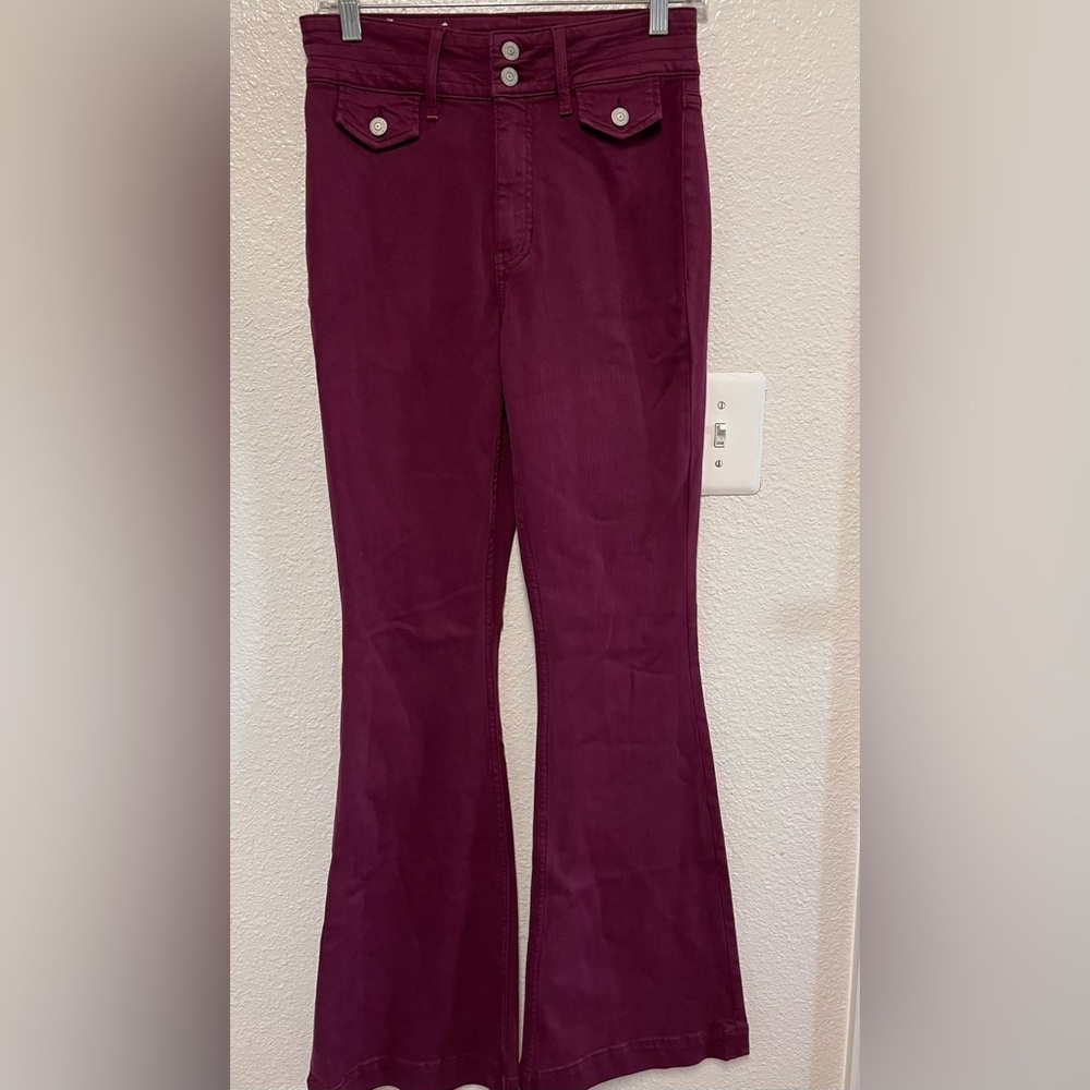 Idyllwind Deep Purple Flared Pants